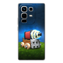 Силіконовий Чохол (атрибутика Клеш Роял) для Infinix Note 50 Pro (Гармата)