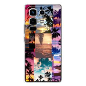 Силиконовый чехол с КАРТИНКАМИ лето для Infinix Note 50 Pro (AlphaPrint)