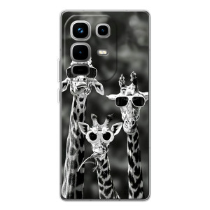 Силиконовый чехол с КАРТИНКАМИ лето для Infinix Note 50 Pro (AlphaPrint)