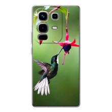 Силіконовий бампер з птичкою на Infinix Note 50 Pro – Калібрі