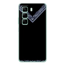Силиконовый Чехол на Infinix Note 50 Pro – Воротник вышиванки