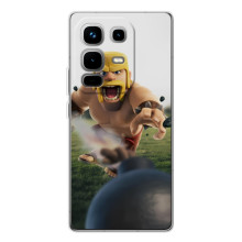 Чохол з героями Клеш Рояль для Infinix Note 50 Pro – Варвар
