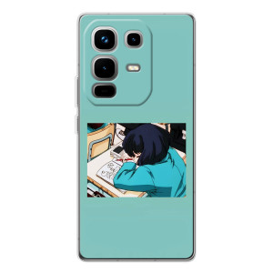Чехол с персонажами АНИМЕ на Infinix Note 50 – Аканэ Тэндо