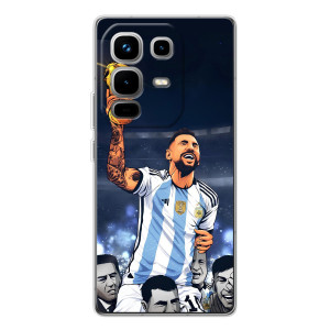 Чехлы для Infinix Note 50 (Leo чемпион) (AlphaPrint)