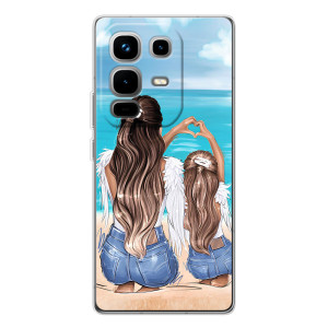 Чехлы для МАМЫ на Infinix Note 50 – Мама и дочь
