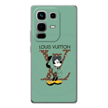 Чохли Луі Вітон для Infinix Note 50 (AlphaPrint - LOUIS VUITTON) (Міккі Маус LV)