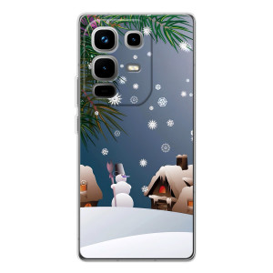 Чохли на Новий Рік Infinix Note 50 – Зима