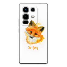 Чехлы с картинкой Лисички для Infinix Note 50 (VPrint) (Девочка Лиса)