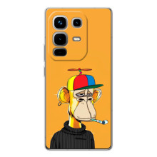 Чехлы с Обезьянами NFT для Infinix Note 50 (AlphaPrint) (Скучающая Обезьяна NFT)