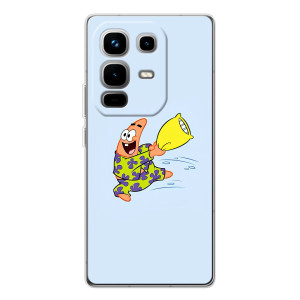 Чохли з Патріком на Infinix Note 50 (Патрік із подушкою)