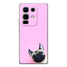 Чехлы с собаками для Infinix Note 50 (VPrint) (Смешная собака)