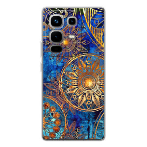 Чехлы со смыслом для Infinix Note 50 – Золотые узоры
