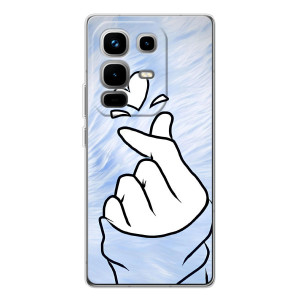 Чехлы (Знак сердечка) на Infinix Note 50 – Сердечка знак