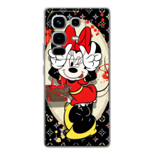 Чехол Disney Mouse Infinix Note 50 (PREMIUMPrint) (Минни peace)