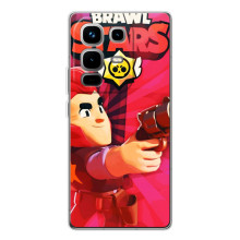 Чехол для Infinix Note 50 Бравл Старс (VPrint) – Дуелянт Кольт