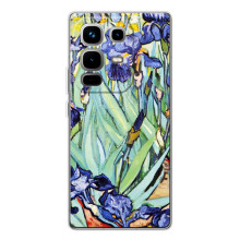 Чохол для смартфону Infinix Note 50 Художнє Мистецтво – Картина квіти Іриси