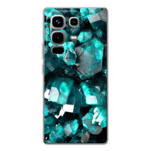 Чехол (Дорого -богато) на Infinix Note 50 – Кристалы