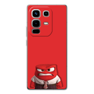 Чехол Головоломка для Infinix Note 50 - (AlphaPrint) – Гнев