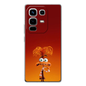 Чехол Головоломка для Infinix Note 50 - (AlphaPrint) – Тревожность