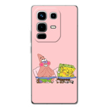 Чехол Губка Боб для Ноте 50 (За партой)