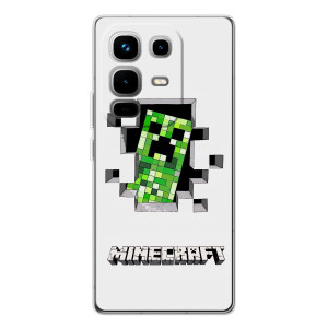 Чехол Майнкрафт на Infinix Note 50 (AlphaPrint) Minecraft
