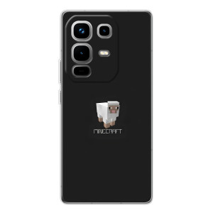 Чехол Майнкрафт на Infinix Note 50 (AlphaPrint) Minecraft