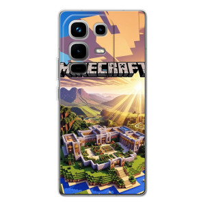 Чехол майнкрафт для Infinix Note 50 – MINECRAFT