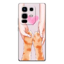 Чехол на Ноте 50 с Котами (VPrint) (Любовь к котикам)