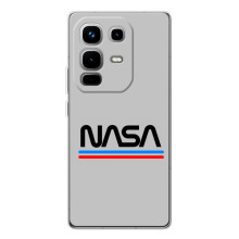Силіконовый бампер з принтом "Наса" на Infinix Note 50 – Наса
