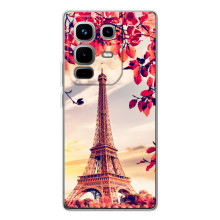 Чехол Эйфелева Башня для Infinix Note 50 - (AlphaPrint) (Эйфелева Башня)