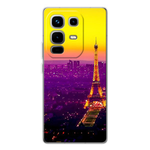 Чехол с Эйфелевой башней на Infinix Note 50 – Яркая башня