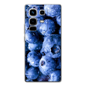 Чехол с изображением  вкусной еды для Infinix Note 50 – Голубика