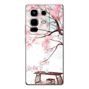 Чохол з картинкою Сакури на Infinix Note 50 – Чайна церемонія