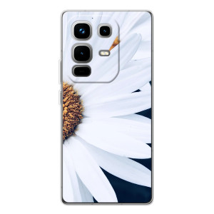 Чехол с ромашками на Infinix Note 50 – Пол ромашки
