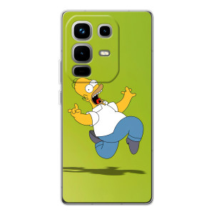 Чехол с Симпсонами для Infinix Note 50 (VPrint)