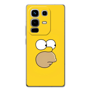 Чехол с Симпсонами для Infinix Note 50 (VPrint)