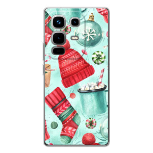 Чохол Санта Клаус для Infinix Note 50 – Одяг