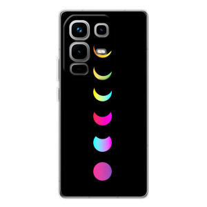 Чехол (ТПУ) с планетами на Infinix Note 50 – Полнолуние