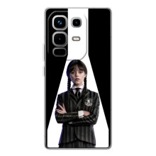 Чехлы Венсдей на Infinix Note 50 Уэнсдей (AlphaPrint) (W-Wednesday)