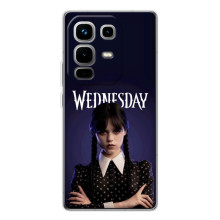 Чехлы Венсдей на Infinix Note 50 Уэнсдей (AlphaPrint) (Wednesday)