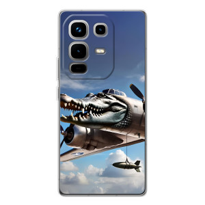 Чехол с мемом Тралалело тралала на Infinix Note 50