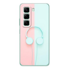 Девчачий Чехол для Infinix Note 50 – Наушники