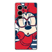 Міккі Маус чохол для Infinix Note 50 (AlphaPrint - Мультяшні) (Маус в окулярах)