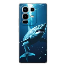 Чехол с картинкой «Хищники» для Infinix Note 50 – Акула