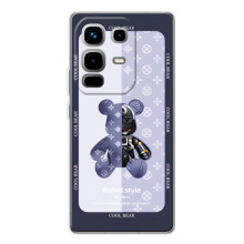 Круті Чохли Луі Віттон для Infinix Note 50 (AlphaPrint) (Медведик LV)