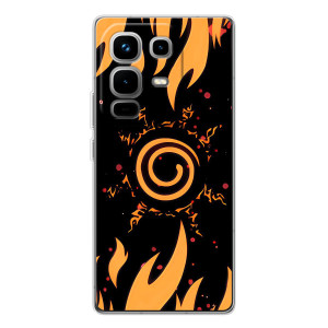 Купить Чехлы на телефон с принтом Anime для Infinix Note 50 – Солнце Наруто