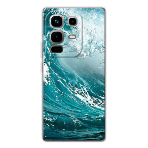 Летний Чехол на Infinix Note 50 – Морская волна