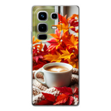 Чохол з унікальним дизайном 'Осінь з кавою' для Infinix Note 50