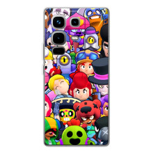 Силіконовый Чохол на Infinix Note 50 з картинкою Brawl Stars