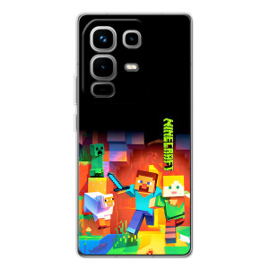 Чохли для Infinix Note 50 (Персонажі МайнКрафт) – Герой Майнкрафт